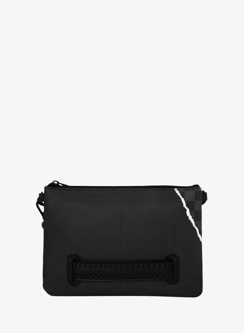 Sprayground  CENTER RIP REVEAL CROSSOVER CLUTCH  | Best Price UAE