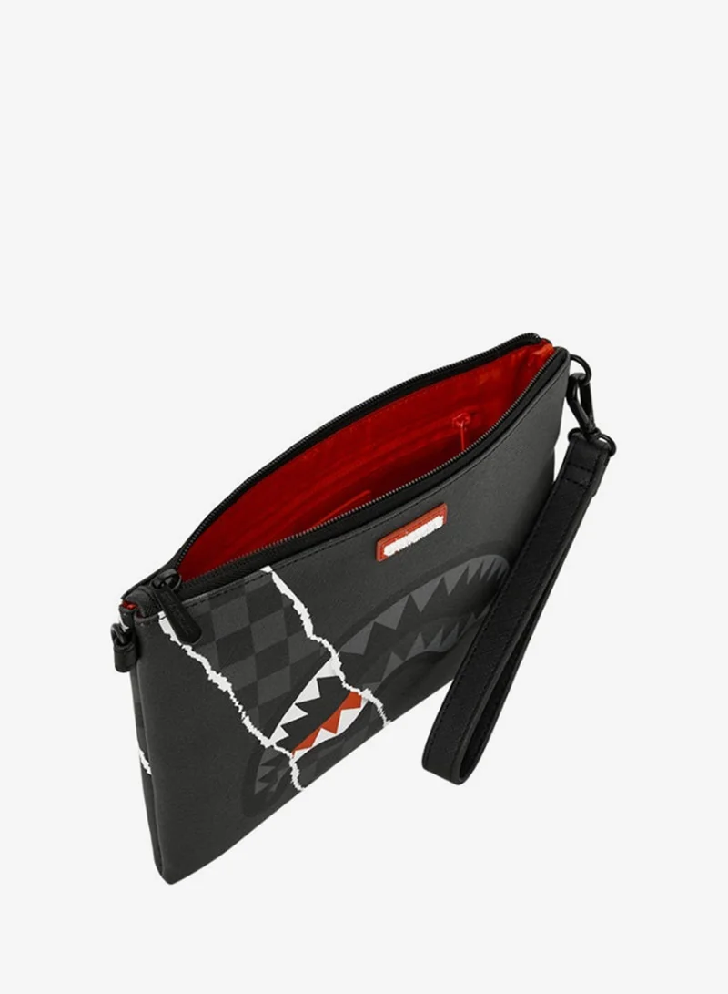 Sprayground  CENTER RIP REVEAL CROSSOVER CLUTCH  | Best Price UAE