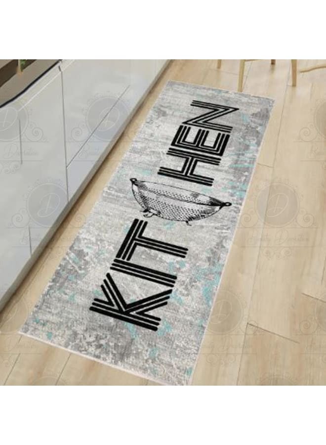 Hendi Mandala Anti-Slip Printed Kitchen Floor Rug, Soft Velvet Face, Multiple Sizes Availbale For Ultimate Comfort and Style - Image 1