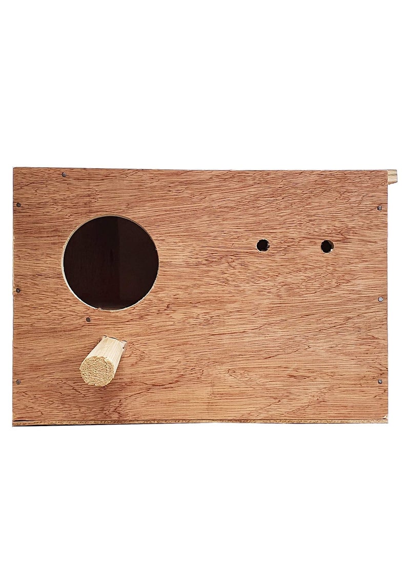 Casa Wooden Nest Nesting Box For Bird Large  - Image 2