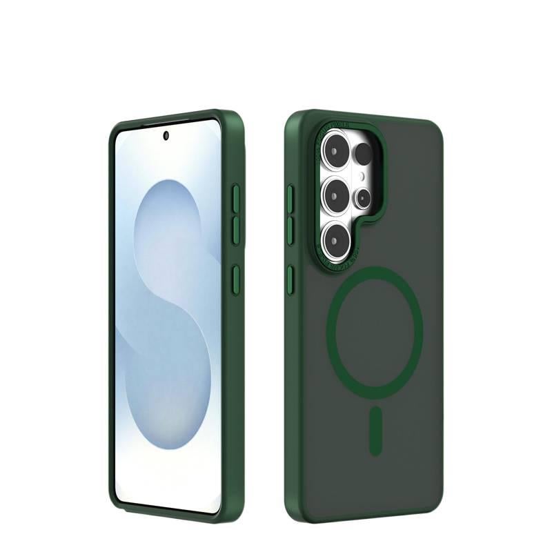 MagSafe Samsung Galaxy S26 Ultra Drop Protection TPU + PC Case for Samsung S26 Ultra Samsung S26 with Matte Finish in Green - Image 1