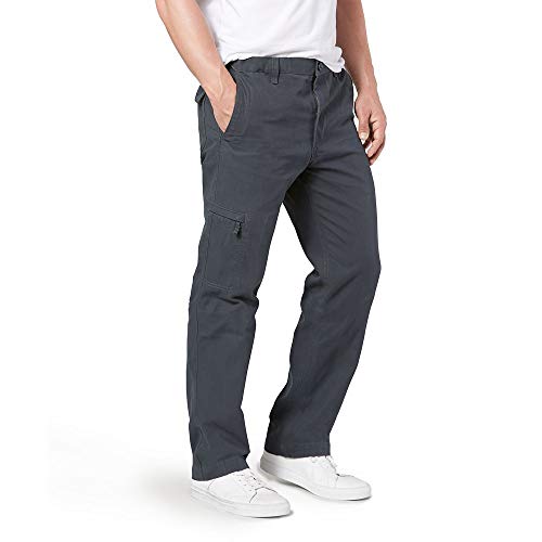 Dockers Men's Classic Fit Comfort Cargo Pants, Steelhead, 38W x 29L - Image 2