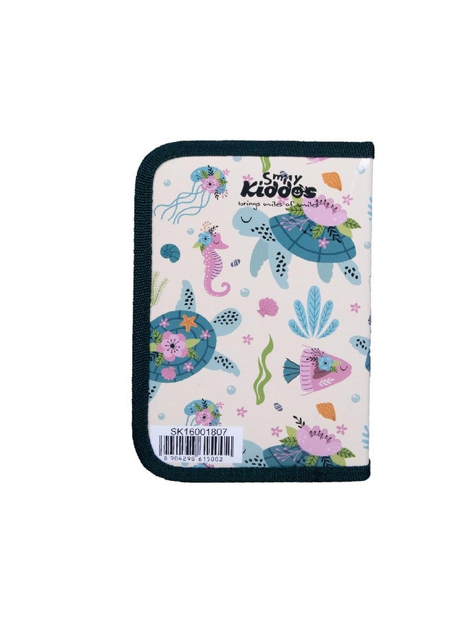 سمايلي كيدوز حقيبة أدوات مكتبية Smily Kiddos بتصميم محيطي (أصفر) حقيبة أقلام مكتبية للبنات والأولاد هدية رائعة للأطفال للوازم المدرسية وحقيبة أقلام EVA - Image 5