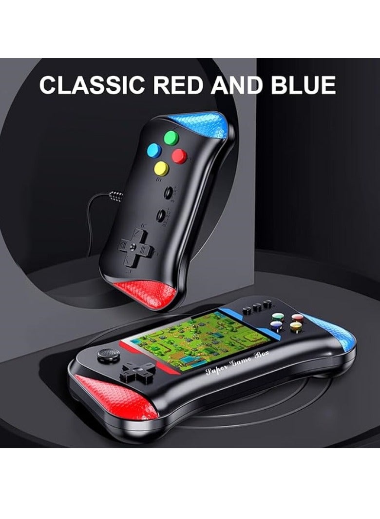 M MIAOYAN New retro handheld game console X7 features 3.5-inch screen, two-player mode, TV connection and 500 built-in classic games - classic fun for all ages - Image 3