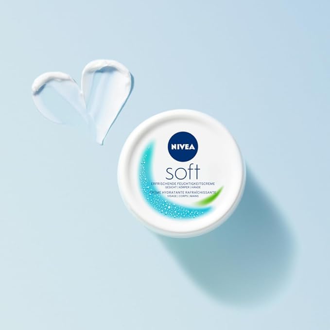 NIVEA Soft Intensive Moisturising Body and Hand Cream 50 ml - Image 3