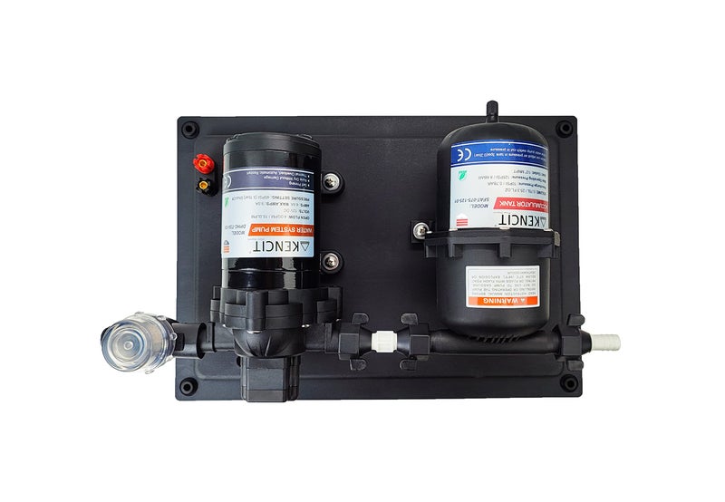 KENCIT RV Water System, Accumulator Tank System - 12Vdc, 4.0 GPM, 45 PSI, 0.2 Gallon Tank - Image 4
