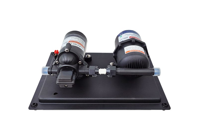KENCIT RV Water System, Accumulator Tank System - 12Vdc, 4.0 GPM, 45 PSI, 0.2 Gallon Tank - Image 1