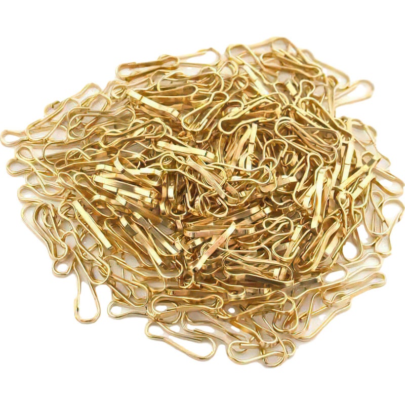 FindingKing 250 Lanyard Hooks Key Chain Hobby Craft Brass Parts 