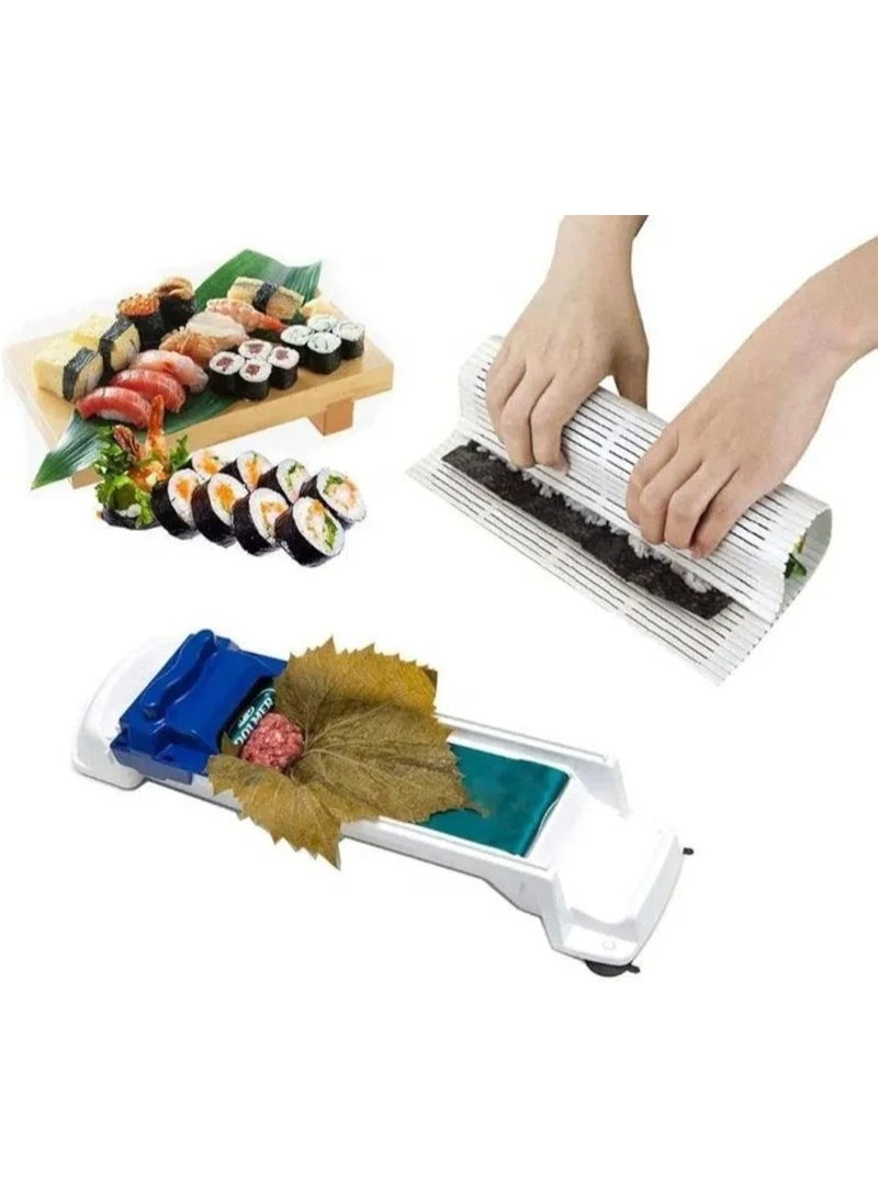 Ruay A machine for rolling grape leaves and stuffed leafy foods; a handmade roll-making machine for filling rolls uniformly, evenly, and quickly; made of safe and convenient plastic; easy to use and clean - RA86 - Image 2