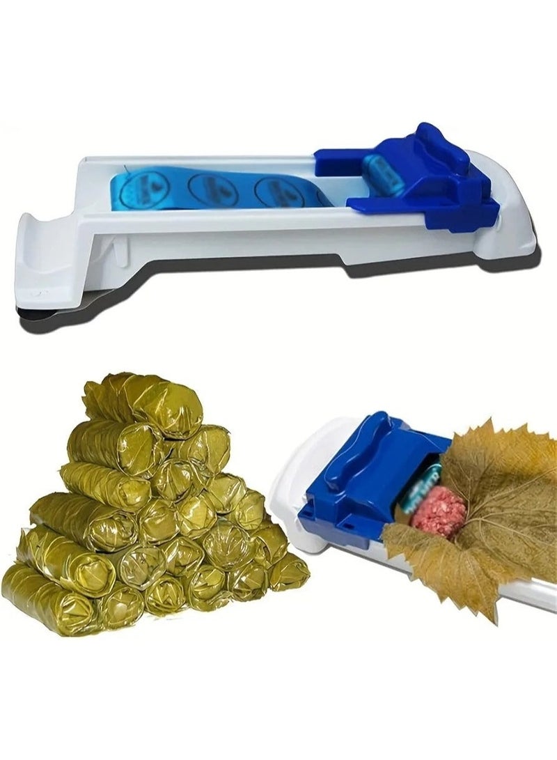 Ruay A machine for rolling grape leaves and stuffed leafy foods; a handmade roll-making machine for filling rolls uniformly, evenly, and quickly; made of safe and convenient plastic; easy to use and clean - RA86 - Image 4