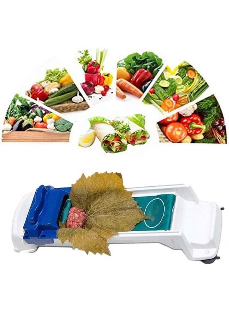 Ruay A machine for rolling grape leaves and stuffed leafy foods; a handmade roll-making machine for filling rolls uniformly, evenly, and quickly; made of safe and convenient plastic; easy to use and clean - RA86 - Image 5