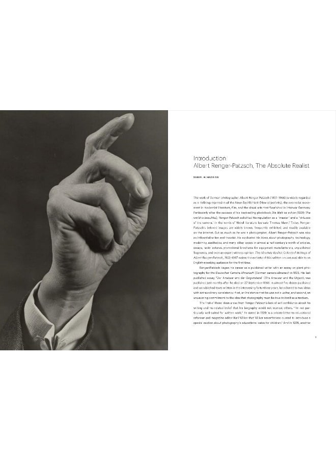The Absolute Realist: Collected Writings of Albert Renger-Patzsch, 1923-1967  - Image 5