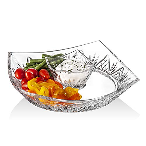 Godinger طبق غودينجر دبلن للشيب والغطس - Image 1