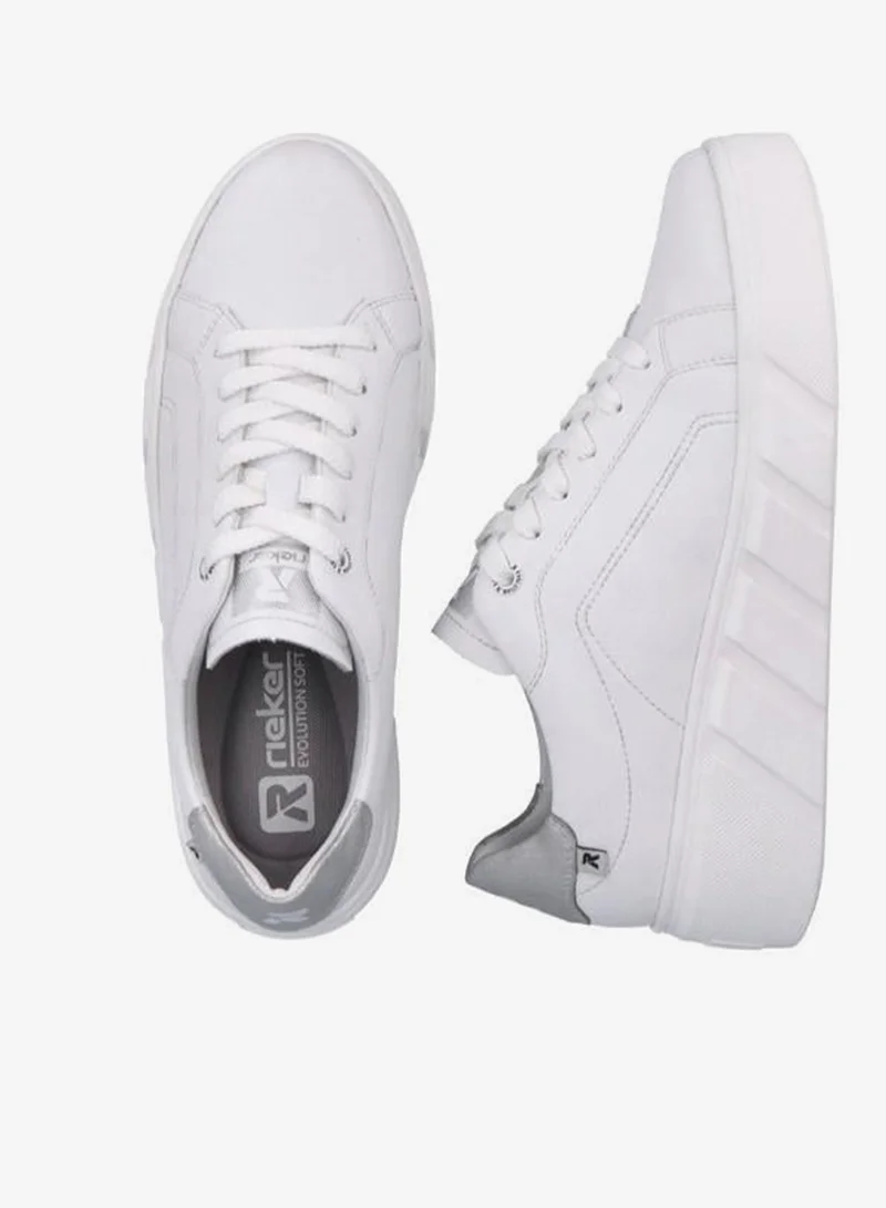 Rieker White 116-1154 Rieker Ladies Casual Shoes Evolution W0501-80 White for Women | Best Price UAE