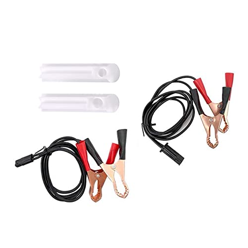 HAOBO Fuel Injector Cleaner Kit, Universal Fuel Injector Flush Cleaner Adapter DIY Cleaning Tool Kit with Test Lead, Car Accessories for 12-24V Auto Car Diesel Gas Fuel Injector - Image 1