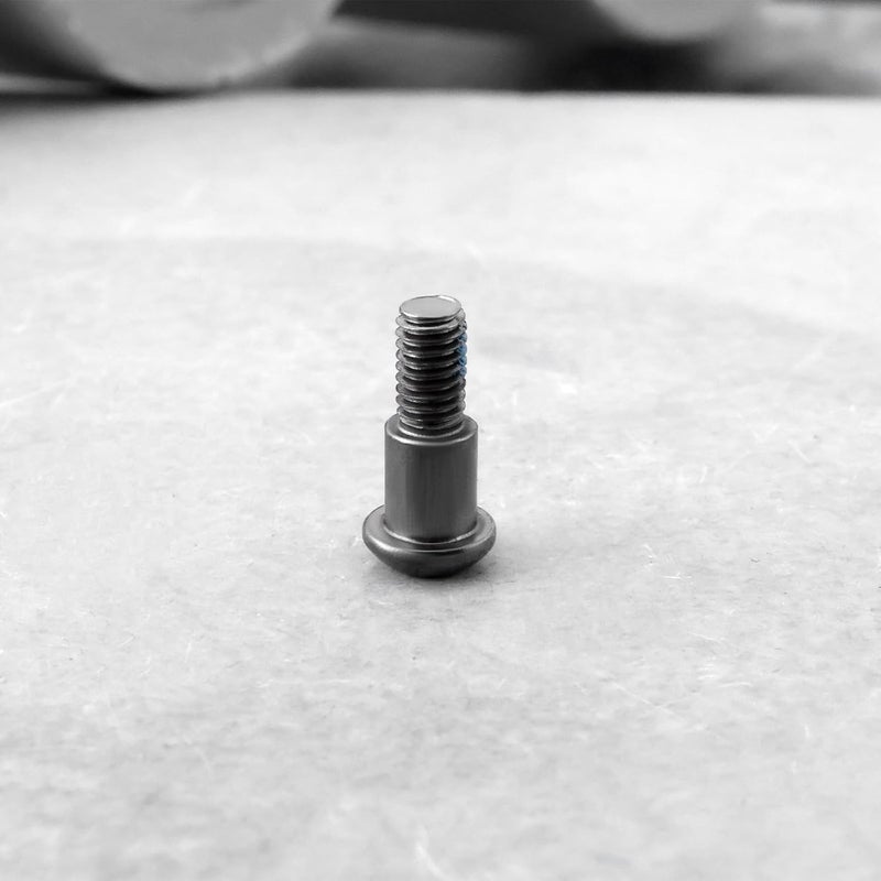 ECSiNG 12pcs Silver Hex Buttonhead Incision Kingpin Shoulder Screws M3 Axle Screw Compatible with Axial SCX10 AR44 Compatible with Capra F9 M3x4x10mm - Image 5
