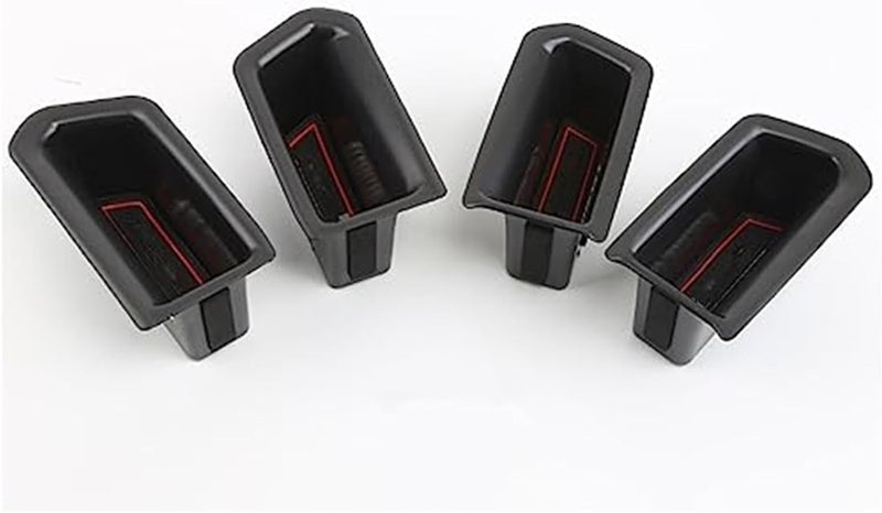 Wivplex 4PCS Car Door Handle Storage Box Tray Holder - Image 1