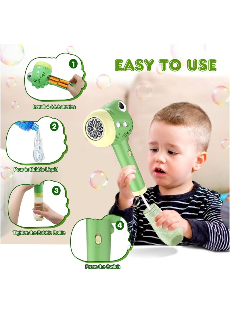 Bubble Machine for Kids | Outdoor Toys for Toddlers Age 3-5  - Image 4