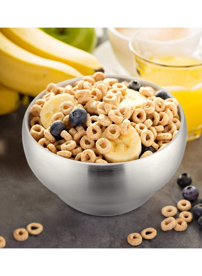 إي-فار أوعية إي-فار للأطفال الصغار، 12 أونصة، طبقتين من الفولاذ المقاوم للصدأ 18/10 للأطفال الرضع، صحية وغير لامعة، معزولة ومقاومة للكسر - مجموعة من 4 قطع - Image 3