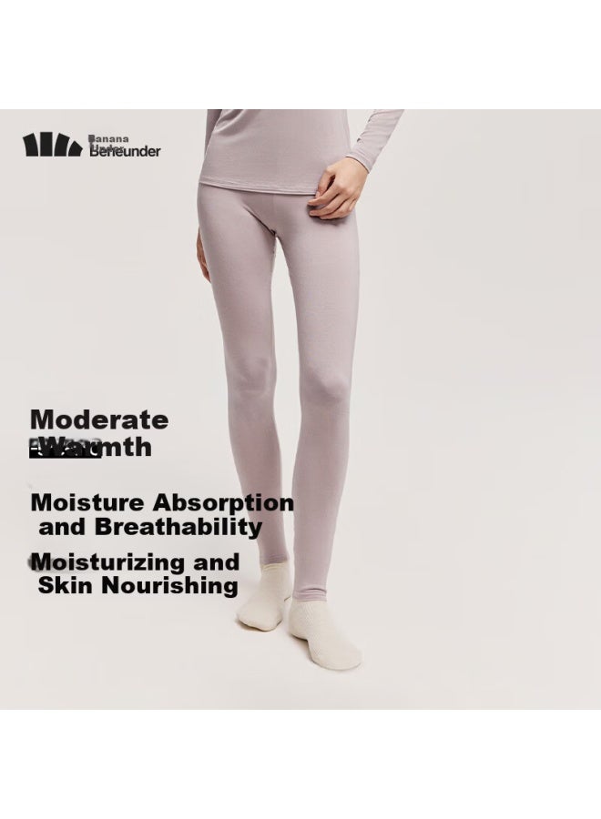 Beneunder Women's Thermal Fleece-lined Autumn Winter Leggings Seamless Anti-static Warm Base Layer Pants