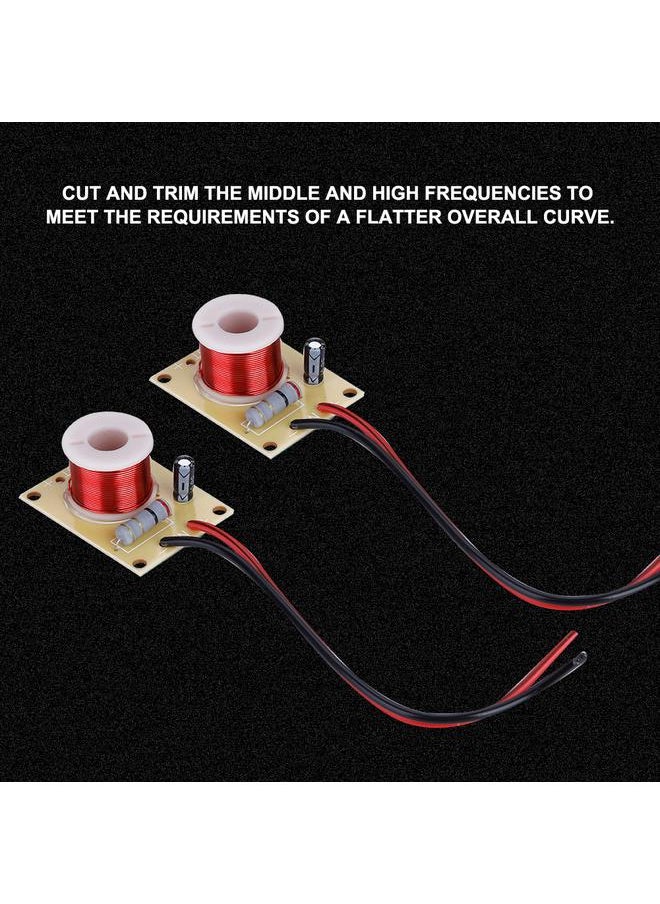 Thoraya 2PCS 2 inch 3 inch 4 inch Full Frequency Horn Speaker Special Notch Filter Wave Trap  - Image 2