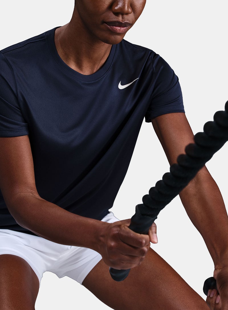 Nike Women’s Nike Dri-Fit Relaxed Short-Sleeve T-Shirt - Image 4