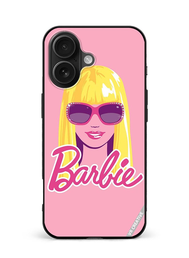 VR CREATIVE Protective Case Cover For Apple iPhone 16 Plus Pop Barbie Design Multicolour