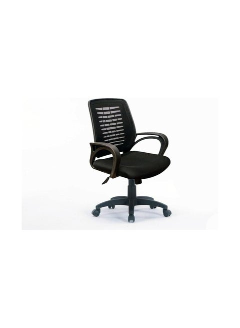 Office Medium Back Chair with Wheels – Comfortable and Ergonomic Desk Chair for Home and Office Use