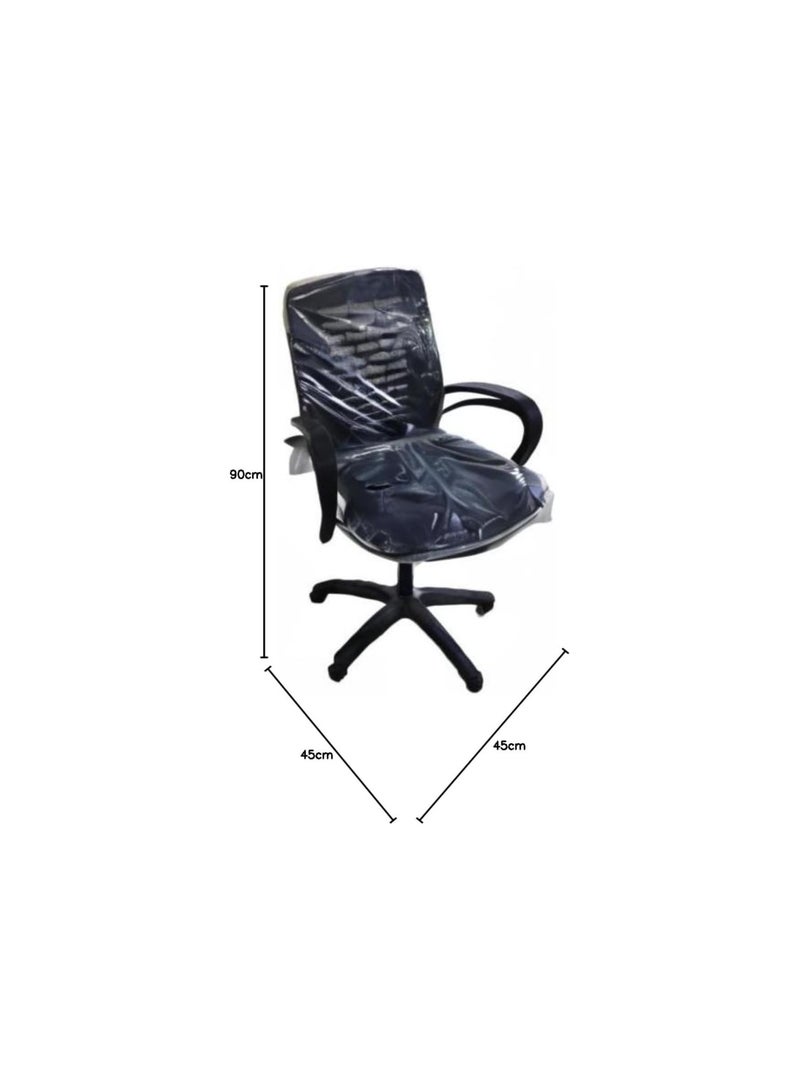 Office Medium Back Chair with Wheels – Comfortable and Ergonomic Desk Chair for Home and Office Use - Image 2