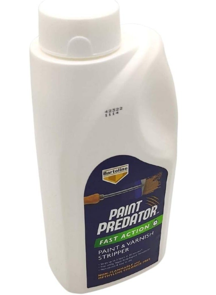 Bartoline Paint Predator Fast Action Paint and Varnish Stripper 1L - Professional Range - Image 3