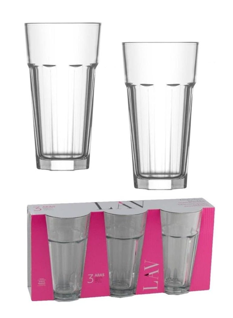 Aras Long Drink 360cc 3 Pieces Set