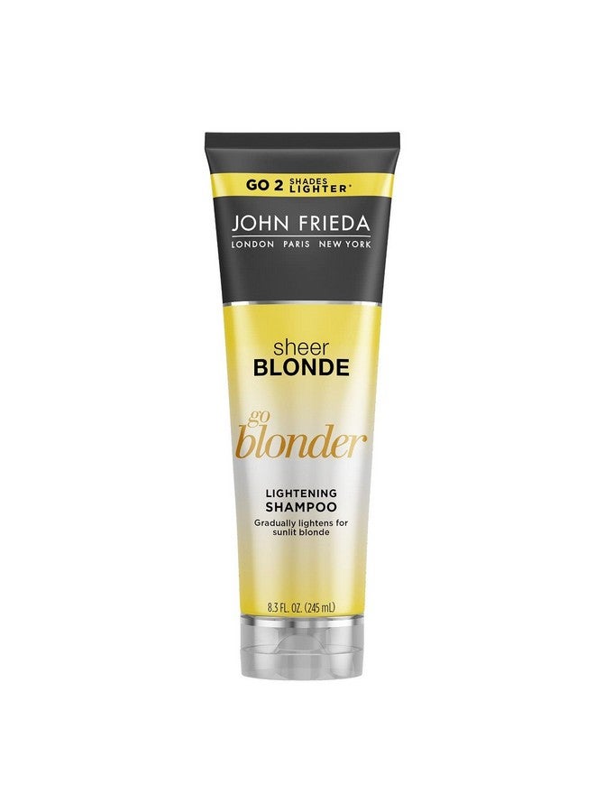 John Frieda Shampoo Sheer Blonde Go Blonder Lightening 8.3 Ounce (245Ml) (2 Pack) - Image 1