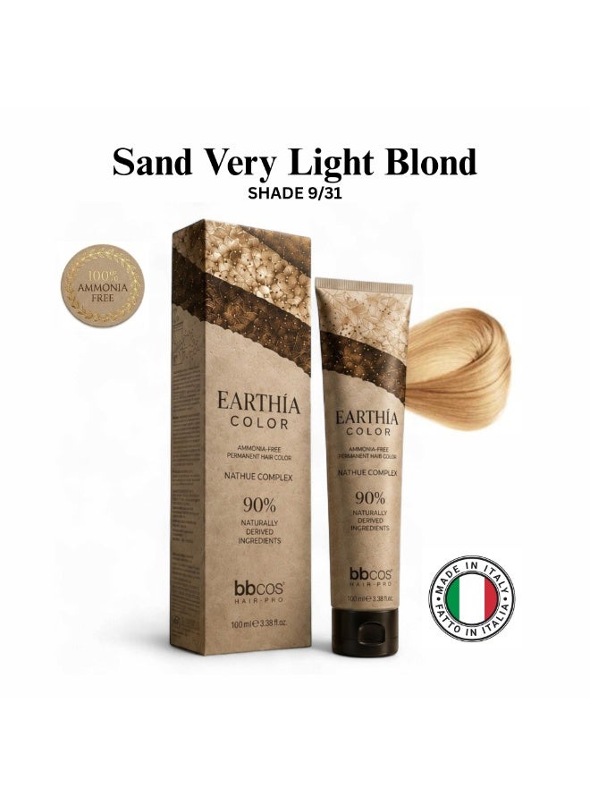 bbcos Earthia Hair Color 100ml 9.31 - Image 1