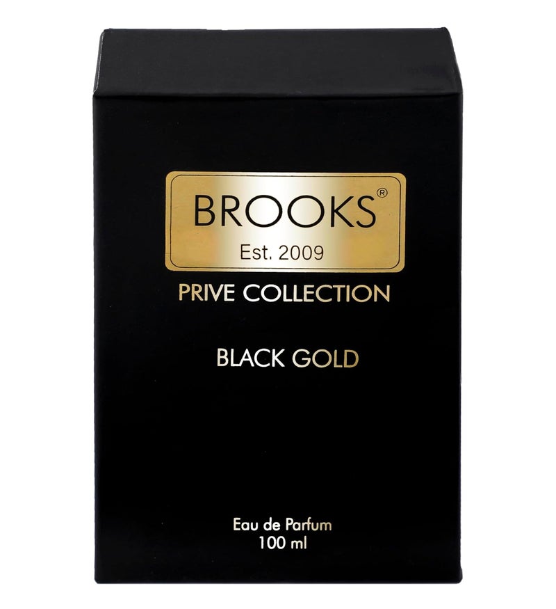 Brooks Brooks 100 ML Black Gold Intense Unisex Perfume Premium Strong Long Lasting Fragrance Scent Aroma of Coffee with Light Floral Luxury Gift for Men Women Pack Of 2  - Image 5