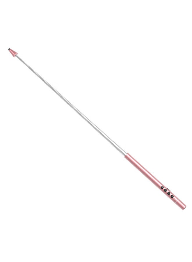 Noomya S6 Pink School Multimedia All-in Whiteboard Writing, Multifunctional Page-turning Pen For Teachers, Retractable Teaching Pointer, Laser Pointer Page-turning Device With Touch-screen Writing And One-key Eraser Functio - Image 1