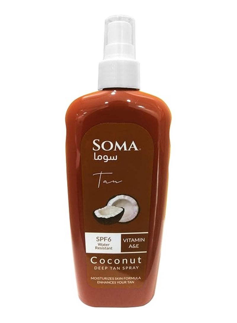 Soma Tanning Spray with Coconut Oil 250ml