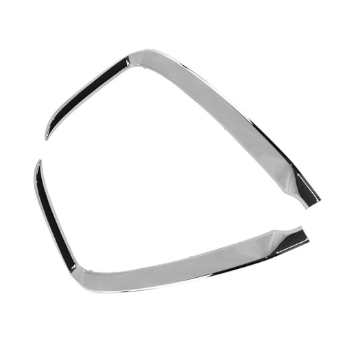 1409KMT Chrome Bumper Trim Set For 2016-2022 Mazda CX-9 Front Driver & Passenger Side TK5050130A, TK5050120A TK5050120A - Image 3