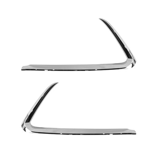 1409KMT Chrome Bumper Trim Set For 2016-2022 Mazda CX-9 Front Driver & Passenger Side TK5050130A, TK5050120A TK5050120A - Image 2