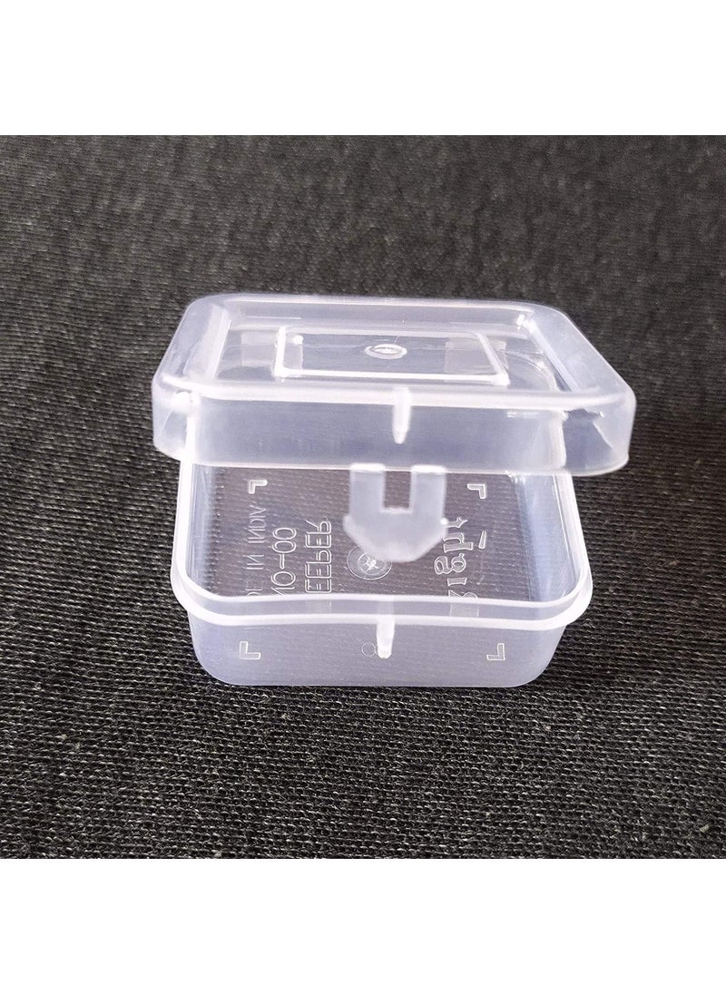 Teraiya's Teraiya's Removable Partition Plastic Storage Box for Jewelry Crafts Scrapbooking Sewing (2 pieces) 15 Partition Length 17 cm Breadth 10 cm (With Free Small Square Box 4 Pcs)  - Image 5