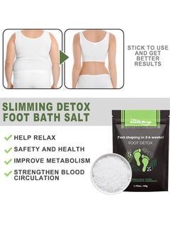 Foot Detox，Herbal Body Detox Foot Soak Salt , Detox & Shaping Cleansing Foot Soak for Men and Women, Daily Rebody Body Detoxingh Foot Soak Salt for a Relaxing and Soothing Experience-50g - pzsku/Z720017A5532BE3EEA222Z/45/_/1740042548/43fc7e21-bd97-431e-bb85-918770ef92ce