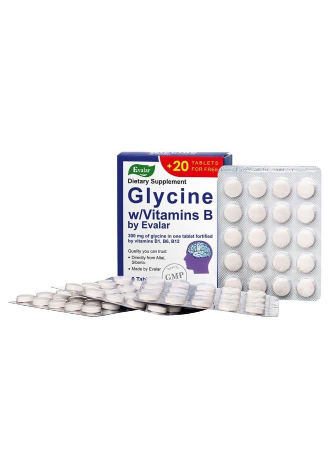 Evalar Glycine Forte 60 Tabs - Image 3