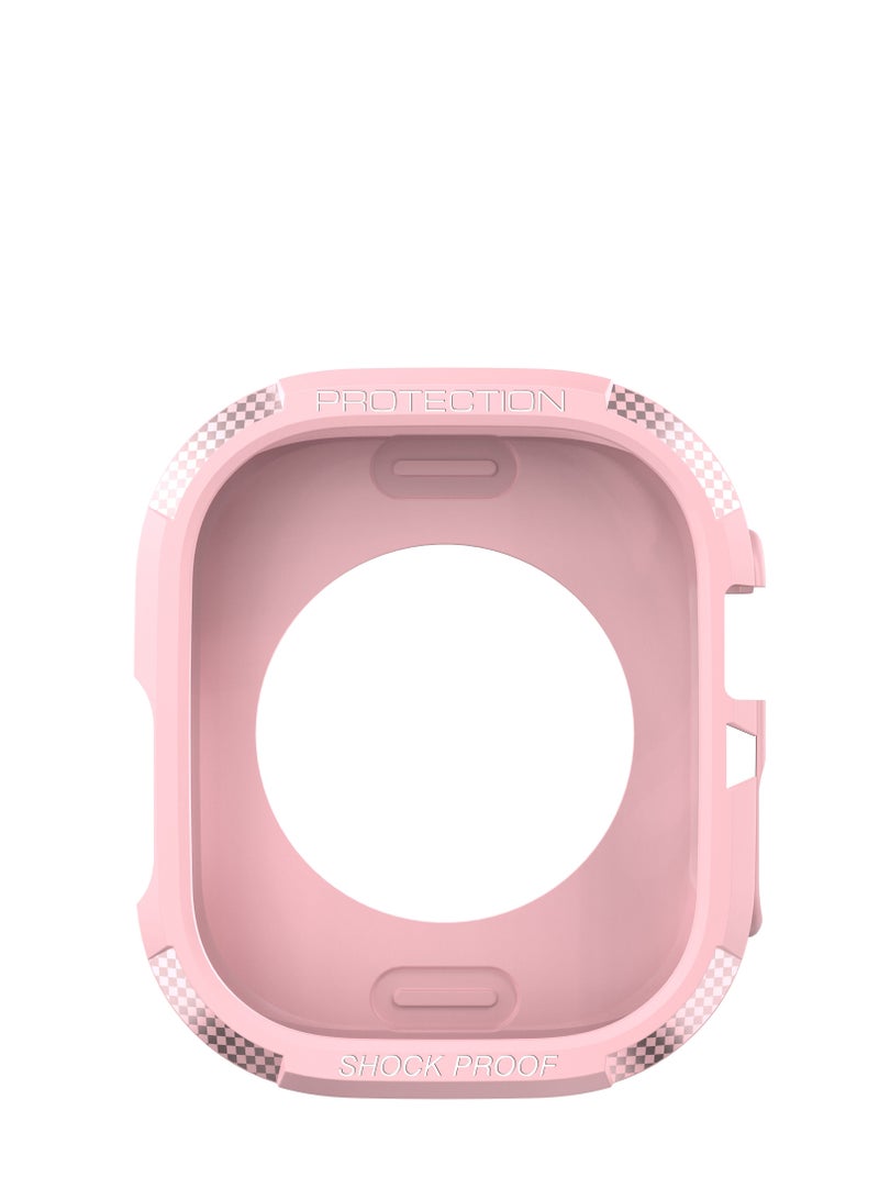 GULFLINK Protective Case Cover for Apple Watch Series 8/7 45mm Pink  - Image 4