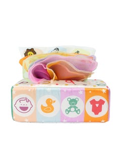 General Magic Tissue Box Toy - Montessori Toys for Babies 6-12 Months - Magic Tissue Box for Newborn Toddlers, Early Educational Toys, Montessori Sensory Toys  - Image 1