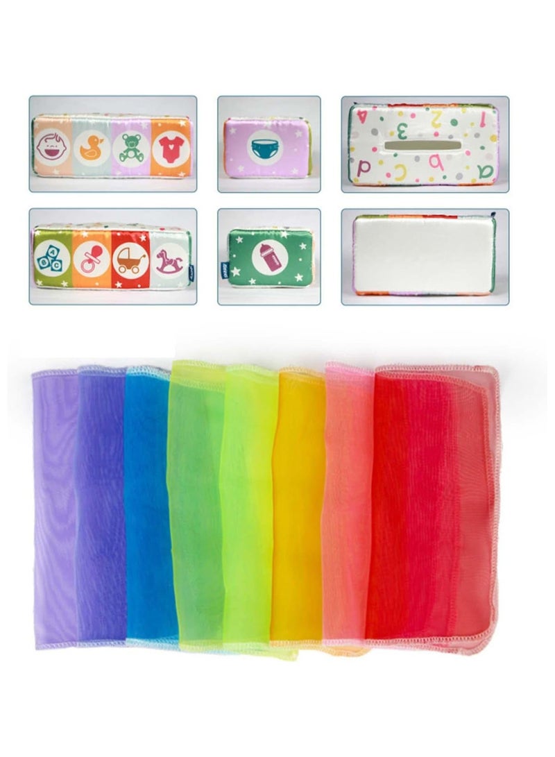 general Magic Tissue Box Toy - Montessori Toys for Babies 6-12 Months - Magic Tissue Box for Newborn Toddlers, Early Educational Toys, Montessori Sensory Toys - Image 4