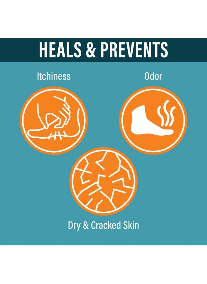 Nuvadermis - Tea Tree Oil Foot Cream - Soothing Moisturizer For Dry Cracked Feet, Athletes Foot, Ringworm & More - Enriched With Allantoin & Aloe Vera - 7 Oz - Image 1