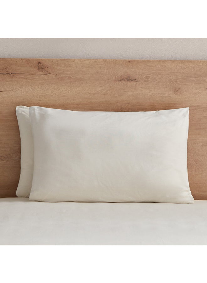 Home Box Essential 2-Piece Cotton Pillow Cover Set 75 x 50 cm  - Image 3