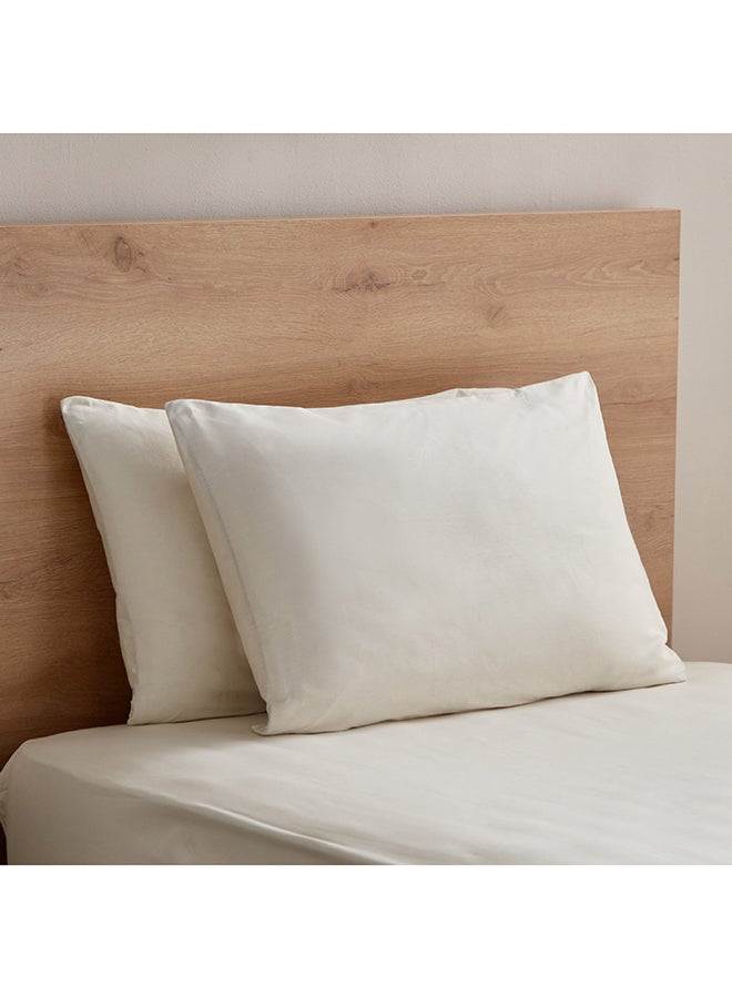 Home Box Essential 2-Piece Cotton Pillow Cover Set 75 x 50 cm  - Image 2