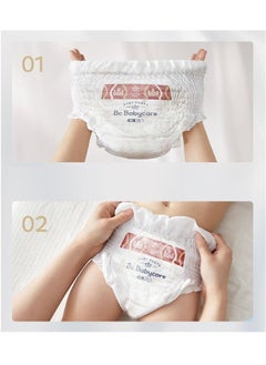 Babycare Babycare - Royal Baby Diaper Pants, Size 7 (17+ Kg), Pack of 2 (48 Pieces), BPA-Free, Non-Toxic, Ultra-Absorbent, Leak-Proof, Soft and Breathable, Pull-Up Style, Stretchable Waist, Hypoallergenic, Comfortable Fit, Ideal for Bigger Toddlers, Gentle on Skin, Long-Lasting Dryness, Easy to Use  - Image 2