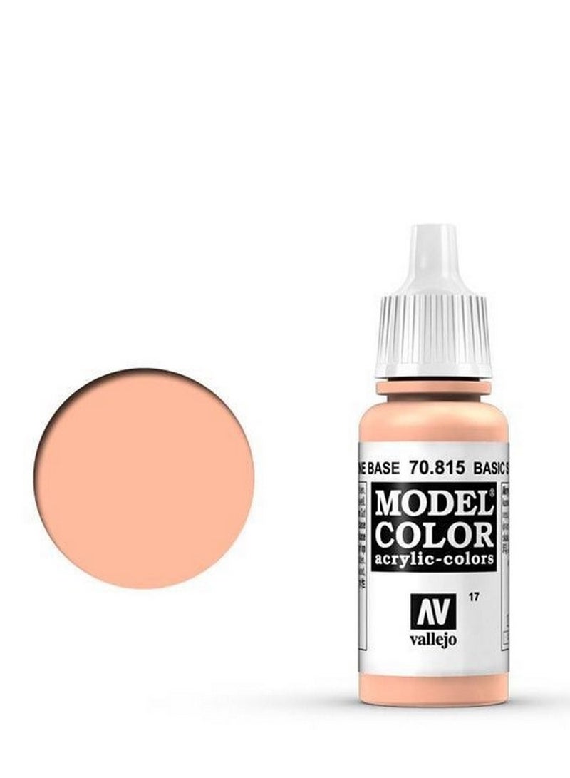 لون الموديل 815، لون بشرة أساسي، زجاجة 18 مل، طلاء أكريليك للمجسمات الصغيرة والنماذج المصغرة