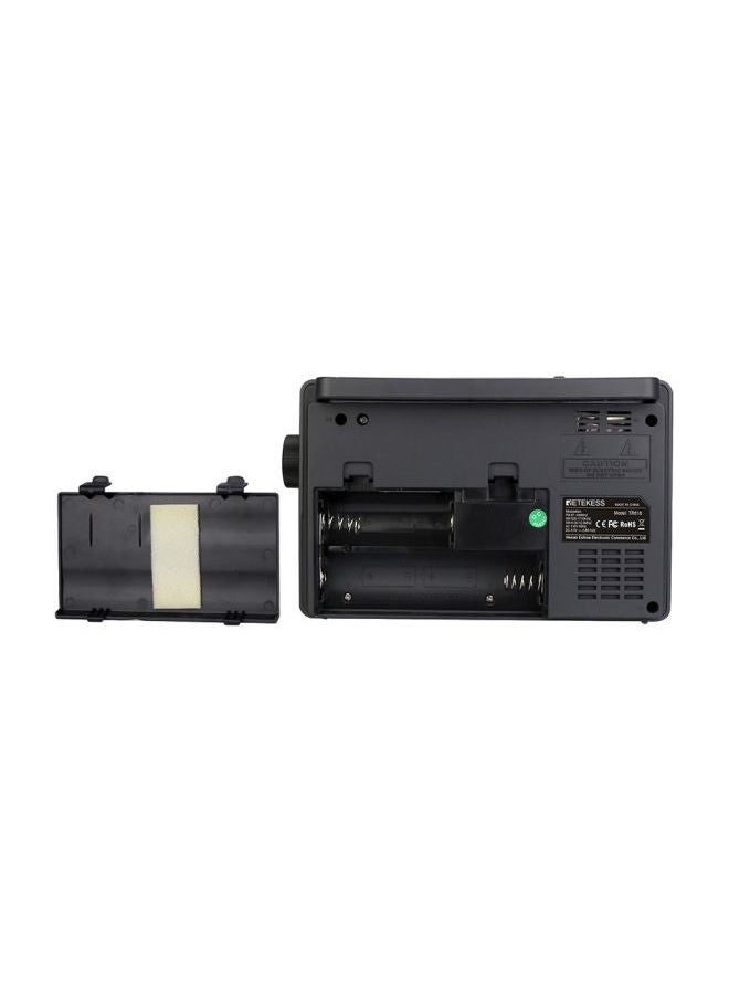 NIBEMINENT Portable FM Radio TR618 Dark grey  - Image 4